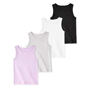 Garanimals Baby & Toddler Apparel Sets: 4-Pc Girls' Tank Tops from $5.85 & More