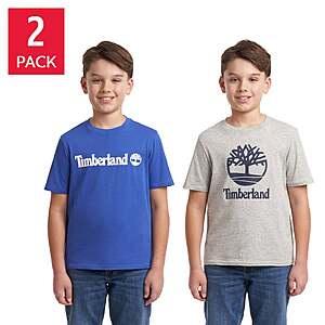 Costco Members: 2-Pk Timberland Youth Tees (S or M): 10 for $90, 5 for $50 or $14 Each + Free S&H