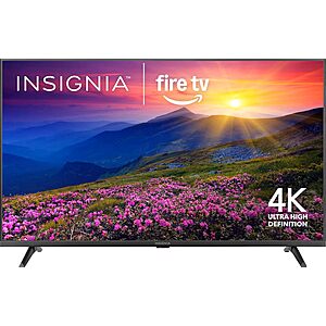 Insignia 50" Class F50 Series LED 4K UHD Smart Fire TV $159.99