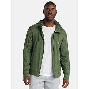 Athletic Works Men's and Big Men's ButterCore Soft Full Zip Hoodie (various) - from $5.46