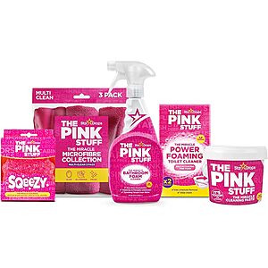 7-Piece Stardrops The Pink Stuff Bathroom Cleaning Kit
