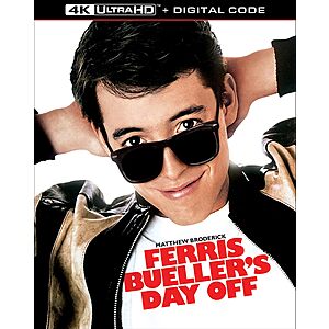 Ferris Bueller's Day Off (4K Ultra HD + Digital)