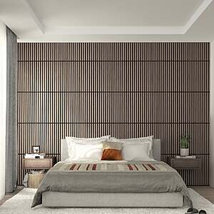 Costco Members: Artika Sonolok Sound-Absorbing Slatted Panel Kit (2 colors) $40 + Free S&H