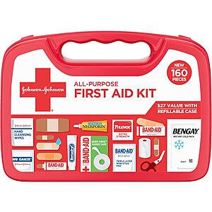 Johnson & Johnson Compact All Purpose First Aid Kit
