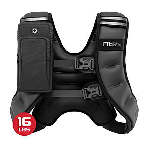 16-lb FitRx Neoprene Coated Weighted Vest