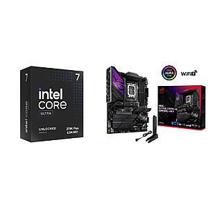 Intel Core Ultra 7 270K Plus + ASUS ROG STRIX Z890-E + 240 AIO + $100 Newegg eGC $562.50 + Free S&H