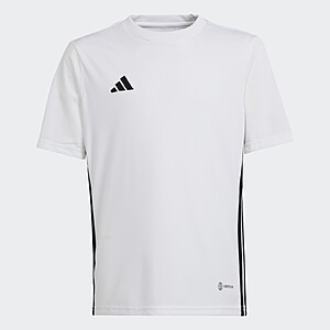 adidas Kids' Tabela 23 Jersey (XS or S, White / Black) $5.60 + Free S&H