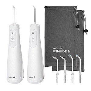 Costco Members: 2-Pk Waterpik Cordless Plus 5000 Rechargeable Water Flosser $80 + Free S&H