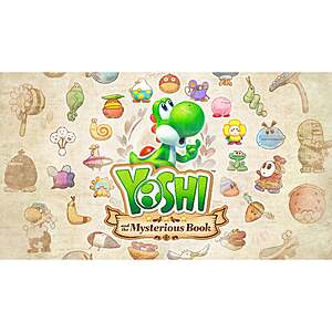 Costco Members: Yoshi and the Mysterious Book (Switch 2 Digital Code)