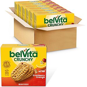 30-Ct 1.76-Oz belVita Breakfast Bars (Cranberry Orange) $13.75 w/ S&S