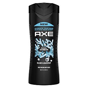 16-Oz AXE Men's Body Wash w/ Essential Oils (Cool Ocean) 2 for $5.40 w/ S&S