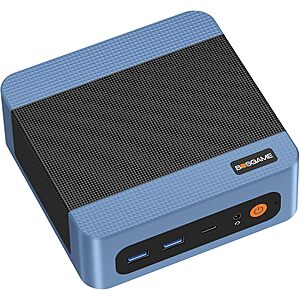 BOSGAME E5 Mini PC: Ryzen 5400U, 8GB DDR4, 256GB SSD, Win 11 Pro $187 + Free S&H