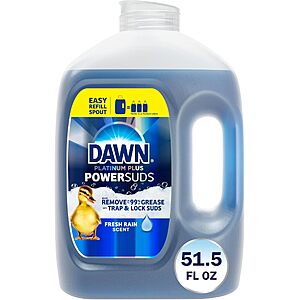 51.5-oz Dawn Platinum Plus PowerSuds Liquid Dish Soap Refill 3 for $22.35 w/ S&S