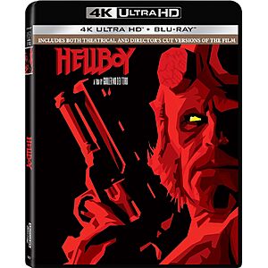 Hellboy (4K UHD + Blu-ray + Digital) $15 + Free S&H