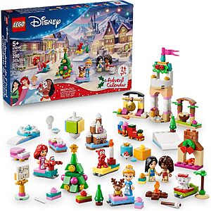 290-Pc LEGO Disney Princess Advent Calendar 2026 Building Set $30 