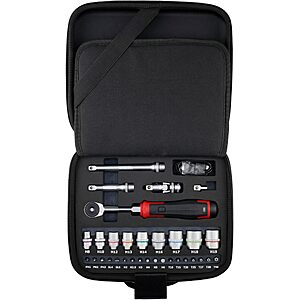 Vessel Cordless Electric Slim Ratchet Set w/ 31 Socket Bits $110.45 + Free S&H