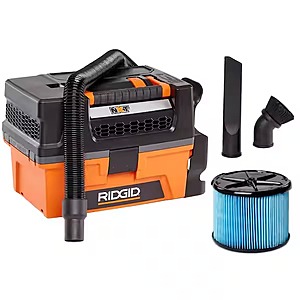3-Gal. RIDGID 5.0 Peak HP NXT Wet Dry Shop Vacuum w/ Fine Dust Filter $85 + Free S&H