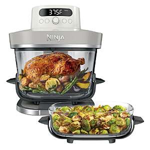 Costco Members: Ninja Crispi Pro 6-in-1 Glass Air Fryer + $60 Costco Shop Card $250 + Free S&H