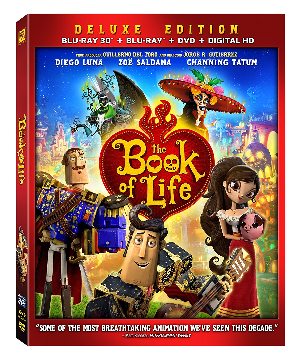 Select Blu-ray 3D Movies $6.99 Each: The Book of Life (Blu-ray 3D + Blu-ray + DVD + Digital HD) & More + Free Shipping @ Foxconnect