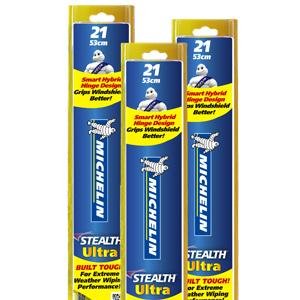 Michelin Stealth Wiper Blades Size Chart
