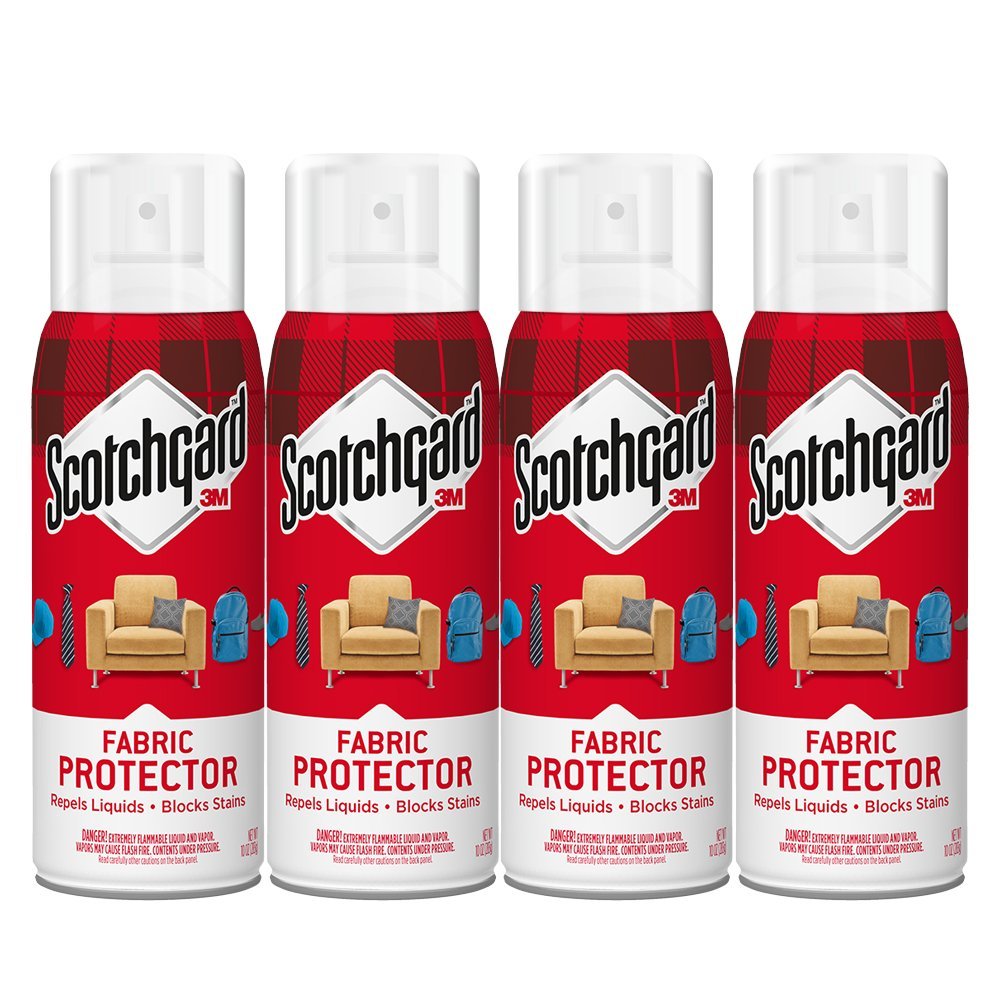 Prime Members 4 Pk 10oz Scotchgard Fabric Upholstery Protector