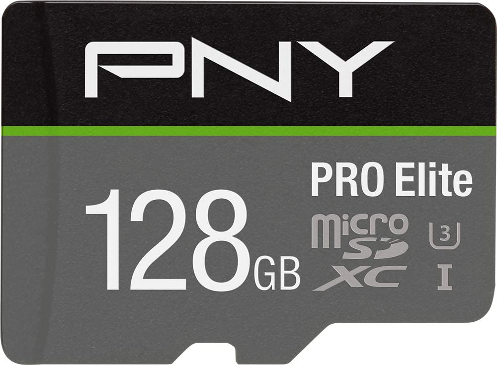 128gb Pny Pro Elite Class 10 U3 Microsdxc Flash Memory Card