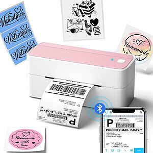 Phomemo Bluetooth Thermal Label Printer, 4x6 Wireless Shipping Label Printer,Up to 50% Off $49.99