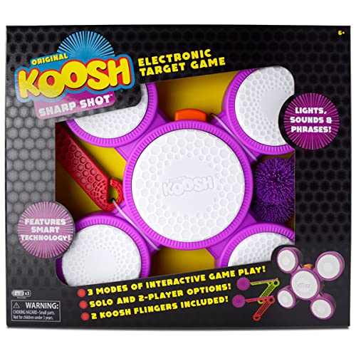 Koosh Sharp Shot Interactive Target (includes 2x Koosh Flingshots) $9.70 + Free Shipping w/ Prime or on $25+