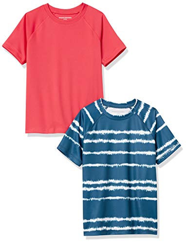 2-Count Amazon Essentials UPF 50+ Short-Sleeve Swim Shirt: Boys' From $6.93 ($3.66 each), Toddlers' From $7.70 ($3.35 each) + Free Shipping w/ Prime or on $25+