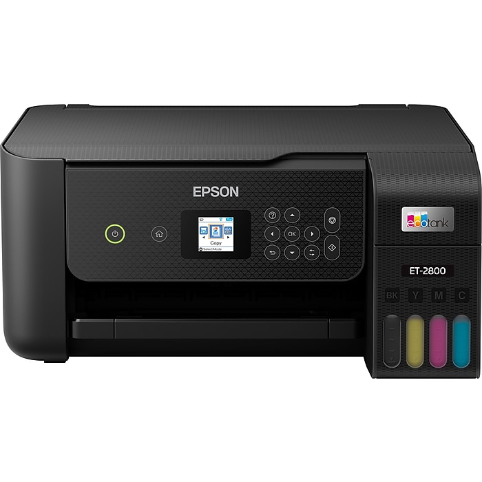 Epson EcoTank ET-2800 Wireless Color All-In-One Inkjet Printer (Black, White) $200 + Free Shipping