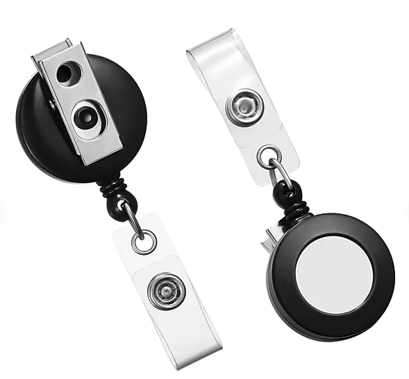5-Pack Staples Black Badge Reels (Metal Spring Clasp) $5.80 ($1.16 each ...