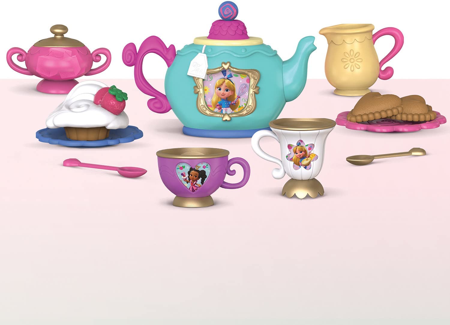 Disney Junior Alice’s Wonderland Bakery 11-Piece Tea Party Toy Set $11 & More + Free Shipping w/ Prime or on $25+