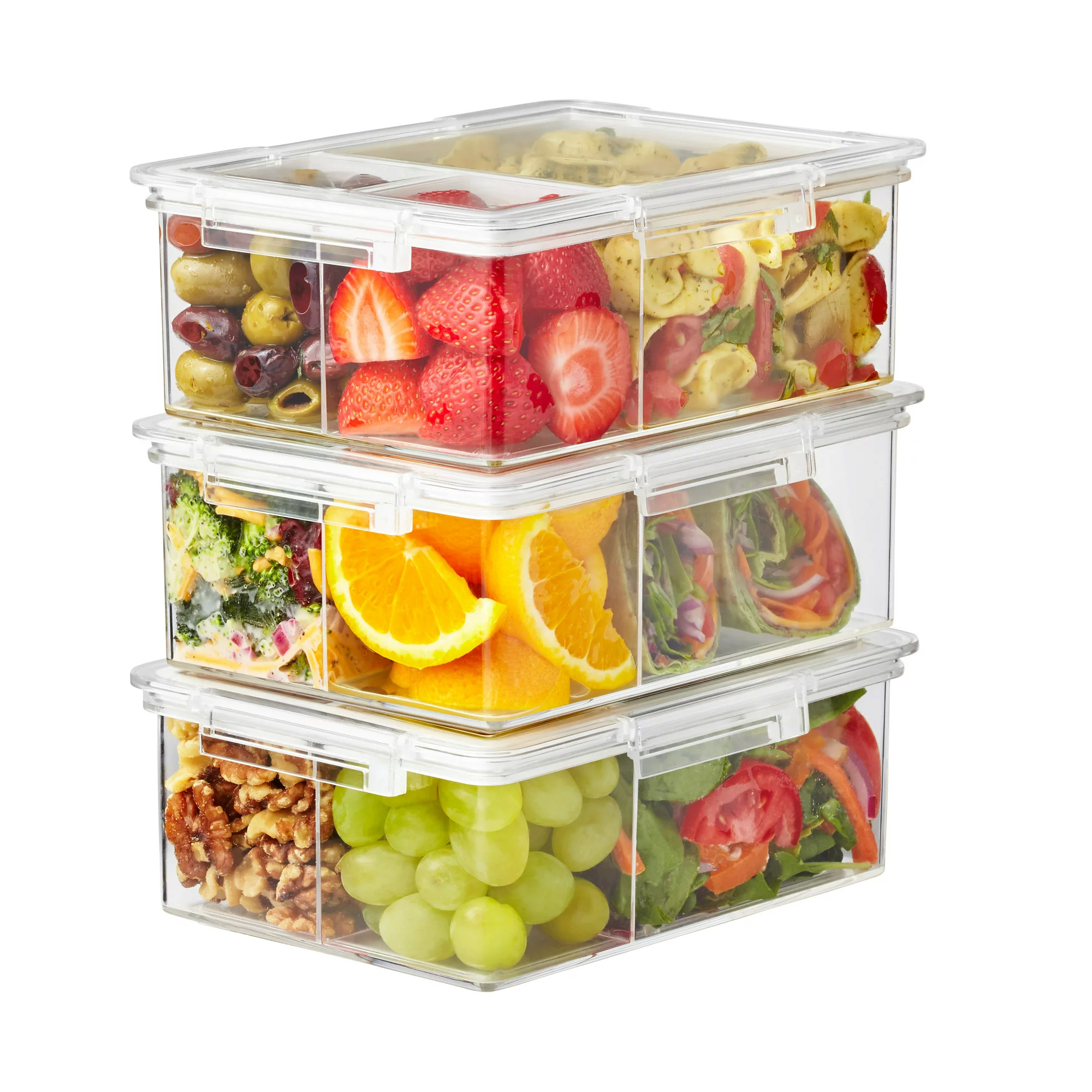3-Pack The Home Edit Bento Box Food Storage Container $12 ($4 each) + Free S&H w/ Walmart+ or $35+