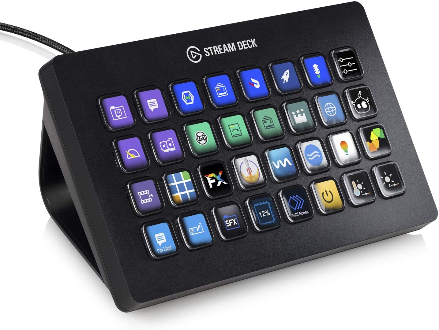 Elgato Stream Deck XL Keypad w/ 32 Customizable LCD Keys $200 + Free Shipping