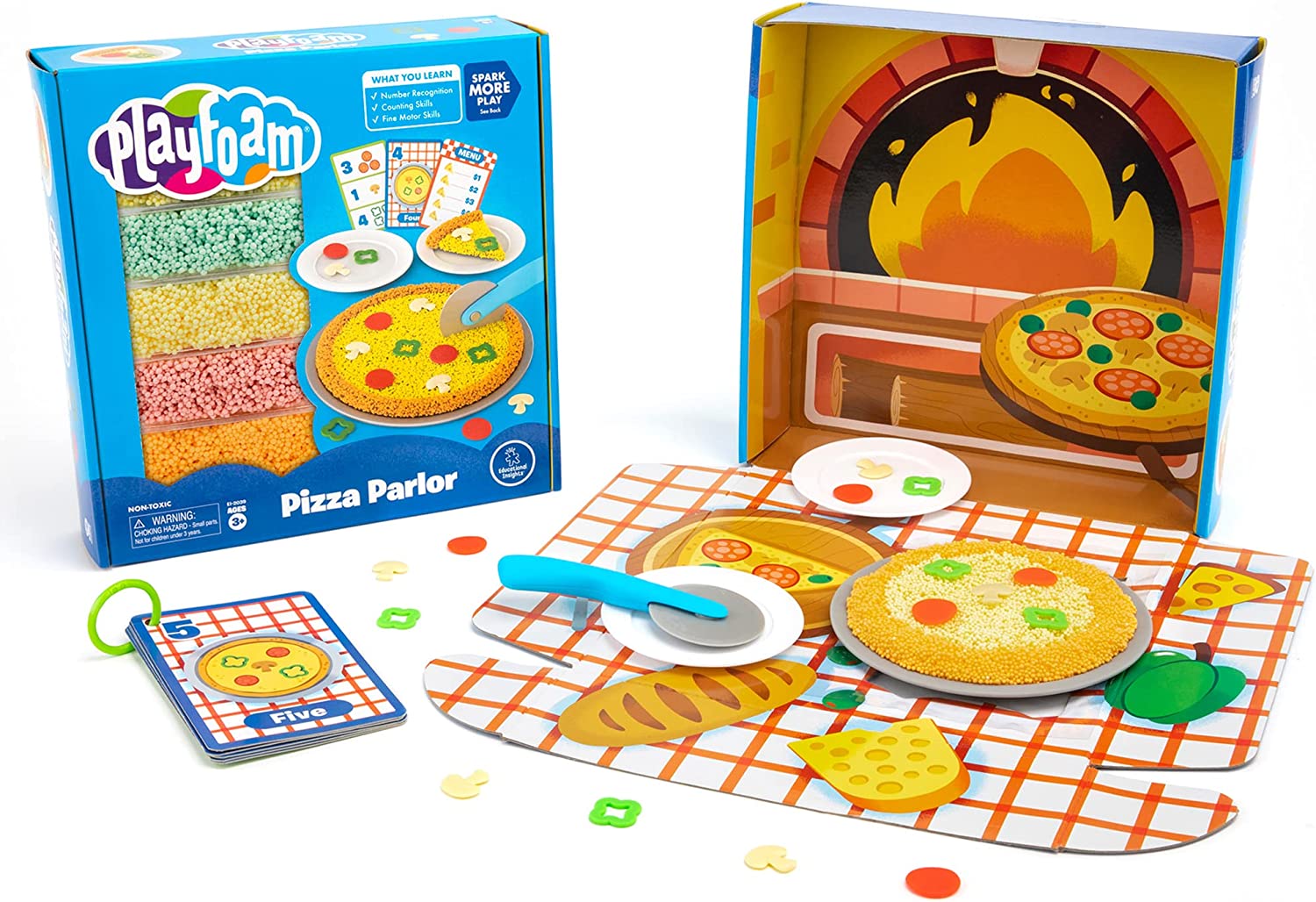 Educational insights kids playfoam pizza parlor w 5 colors of