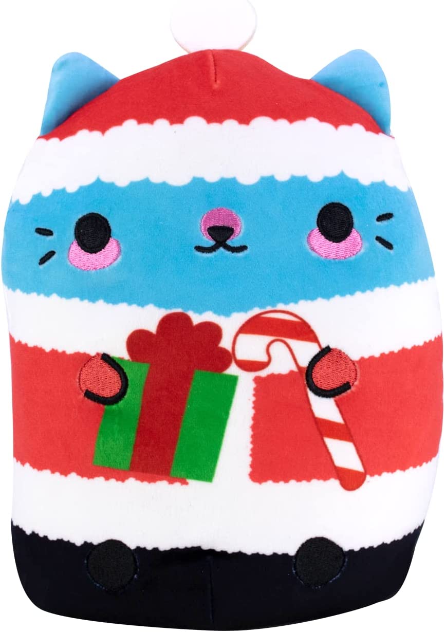 8" Cats vs Pickles Squishy Jumbo Bean Filled Stuffed Animal (Santa Paws) $9.05 + Free Shipping w/ Prime or on $25+