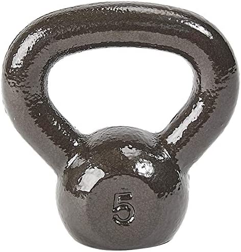 Signature Fitness Everyday Essentials All-Purpose Solid Cast Iron Kettlebells: 5-Lbs $5, 15-Lbs $15, 30-Lbs $30 & More + Free Shipping w/ Prime or on $25+