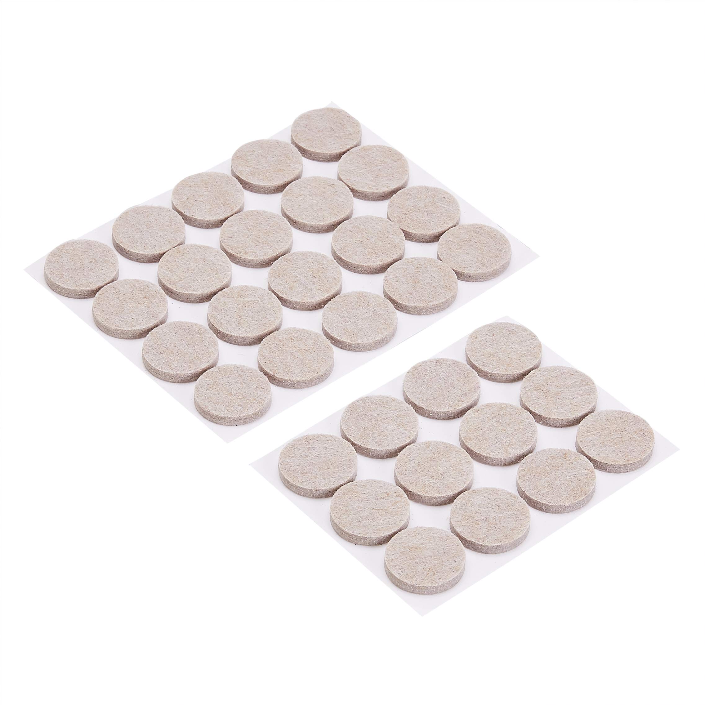 32-Pack 1" Amazon Basics Round Felt Furniture Pads (Beige) $2.55 + Free Shipping w/ Prime or on $25+