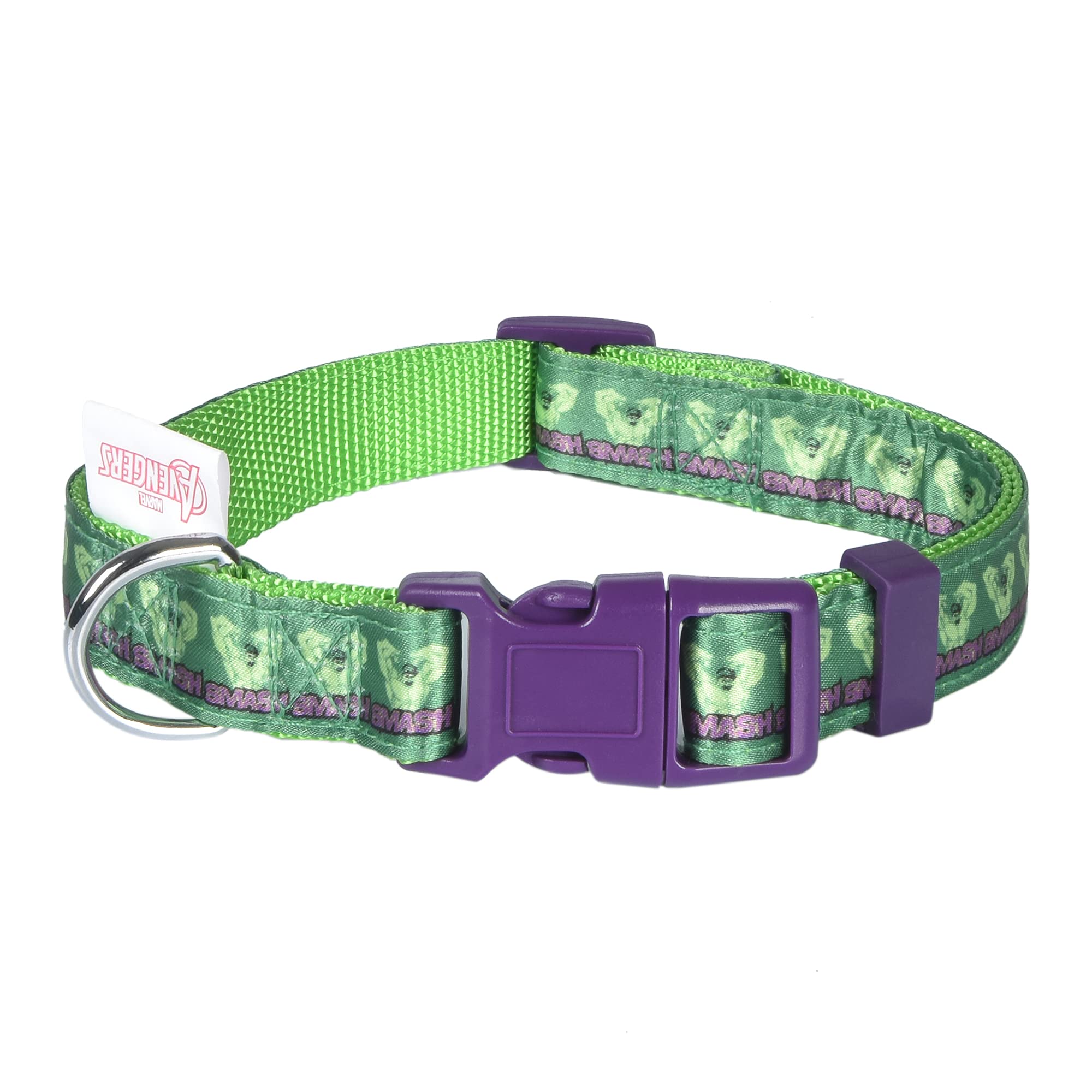 Marvel Comics The Hulk: Dog Collar (Green & Purple, Sizes: S, M, L) From $3.50, Dog Leash 4' $3.51, 6' $6.09 + Free Shipping w/ Prime or on $25+