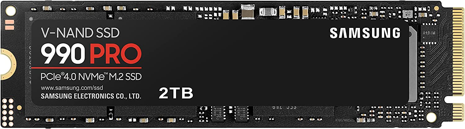 2TB Samsung 990 PRO PCle Gen 4x4 NVMe Internal SSD $160 + Free Shipping
