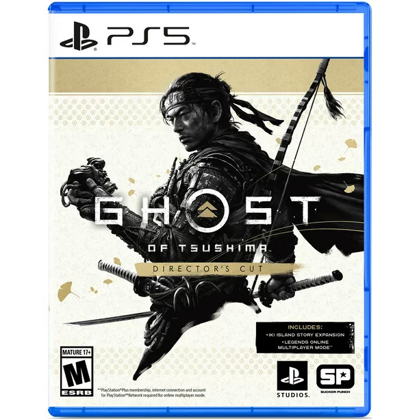 Ghost of Tsushima: Director's Cut (PS5) $29 + Free S&H w/ Walmart+ or $35+