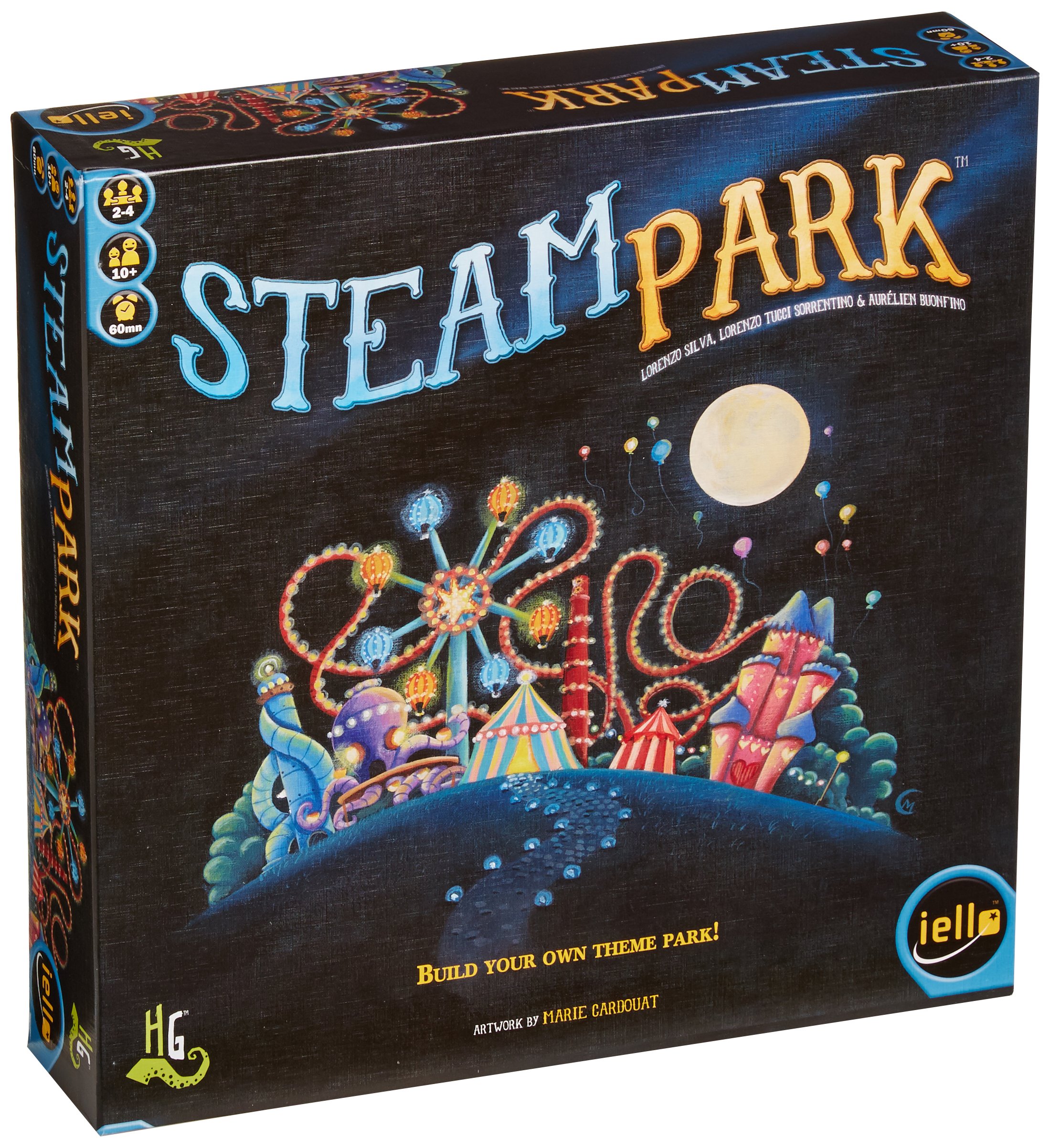 Steam Park Game by Iello Games $19.75 + Free Shipping w/ Prime or on $25+