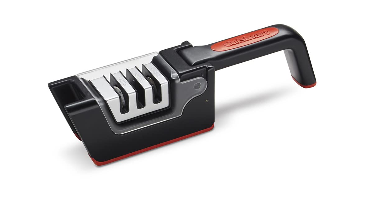 3-Slot Cuisinart Foldable Knife Sharpener (Black/Red) $6.70 + Free Shipping w/ Prime or on $35+