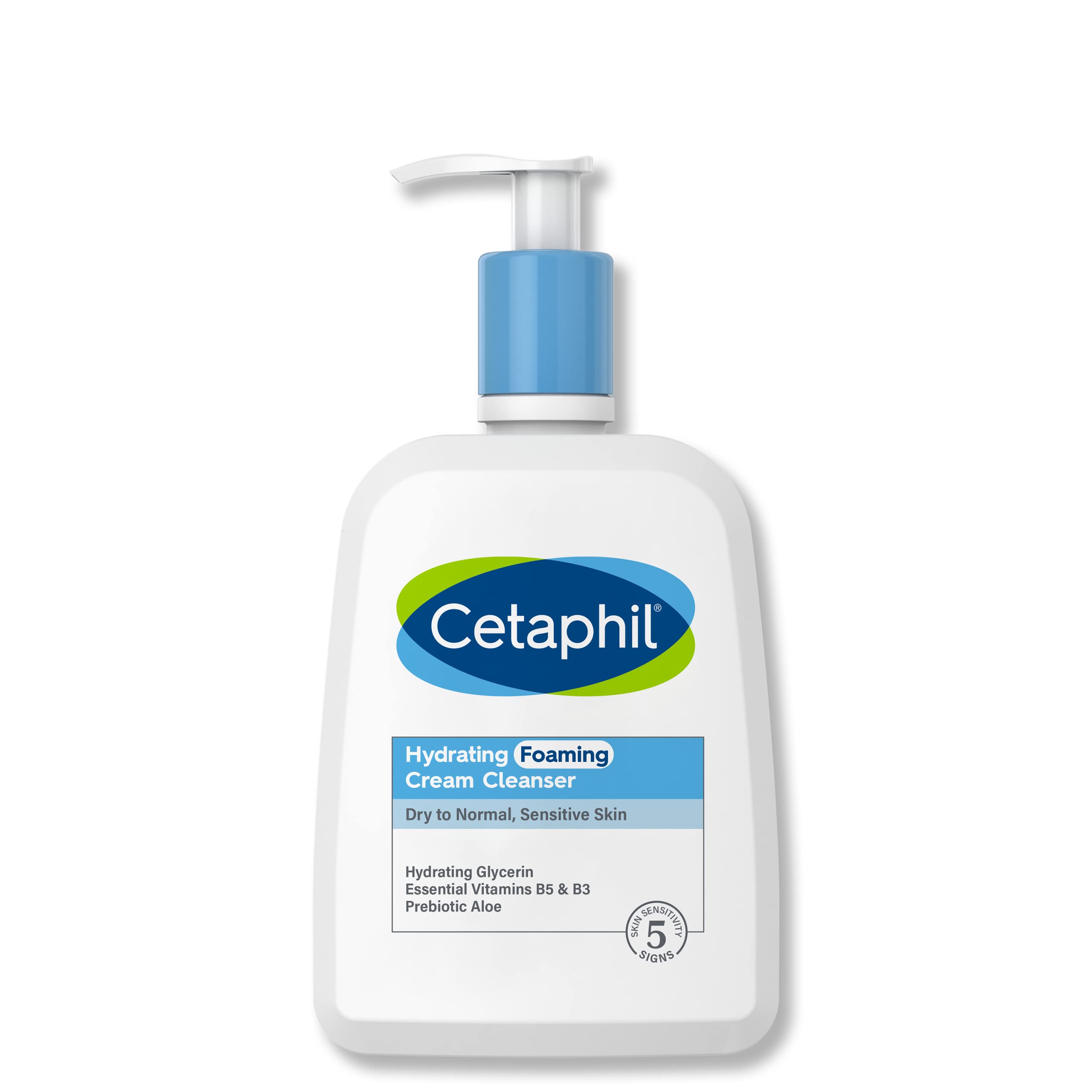 16-Oz Cetaphil Hydrating Foaming Cream Cleanser $9.50 w/ S&S + Free Shipping w/ Prime or $35+ Orders