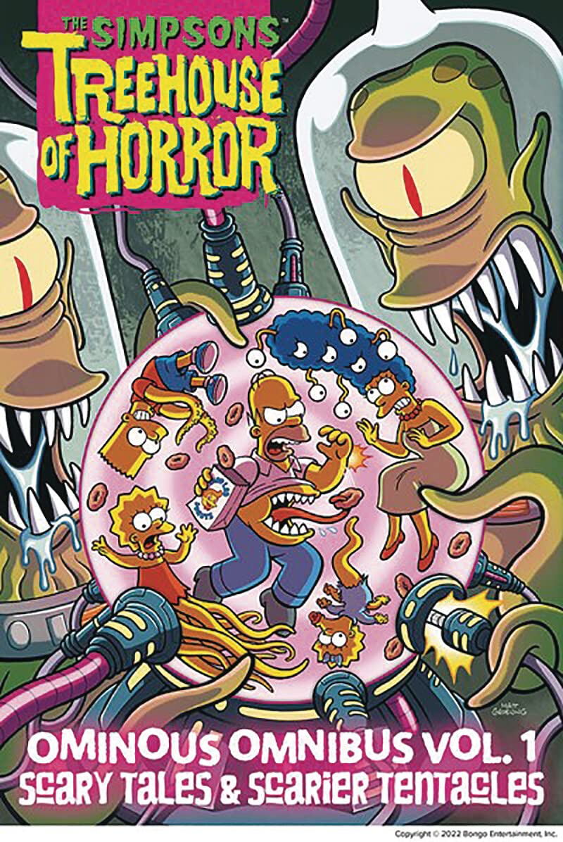 416-Page The Simpsons Treehouse of Horror Ominous Omnibus Vol. 1: Scary Tales & Scarier Tentacles w/ Glow in the Dark Slipcase (Hardcover) $26.23 + Free Shipping w/ Prime or $35+