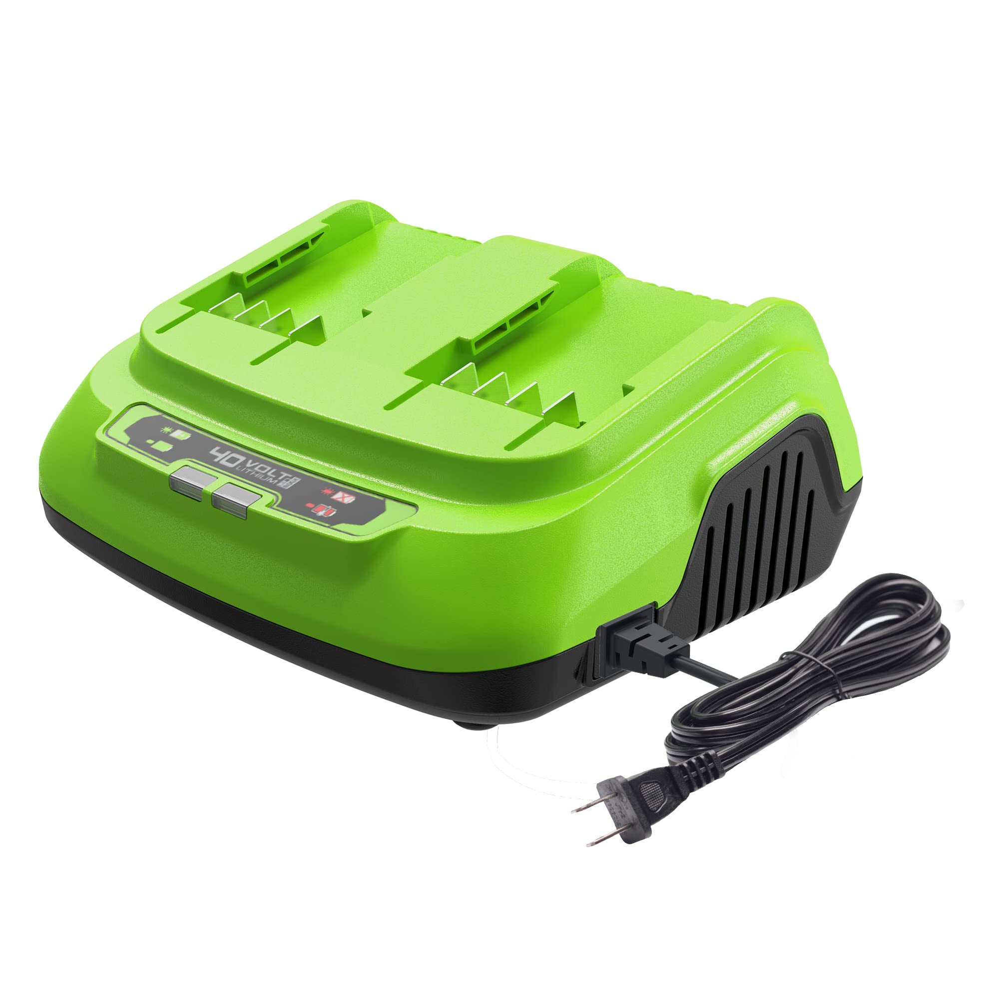 *Price Drop* Greenworks 40V 8A Dual Port Rapid Charger $46.20 + Free Shipping w/ Prime or $35+ orders