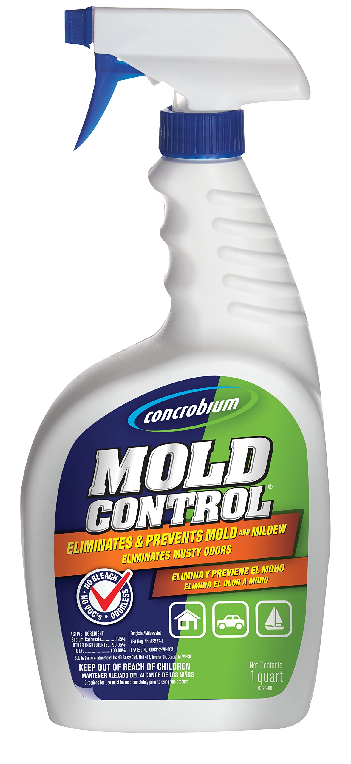 32-Oz. Concrobium Mold Control Spray $3.35 + Free Shipping w/ Prime or on $35+