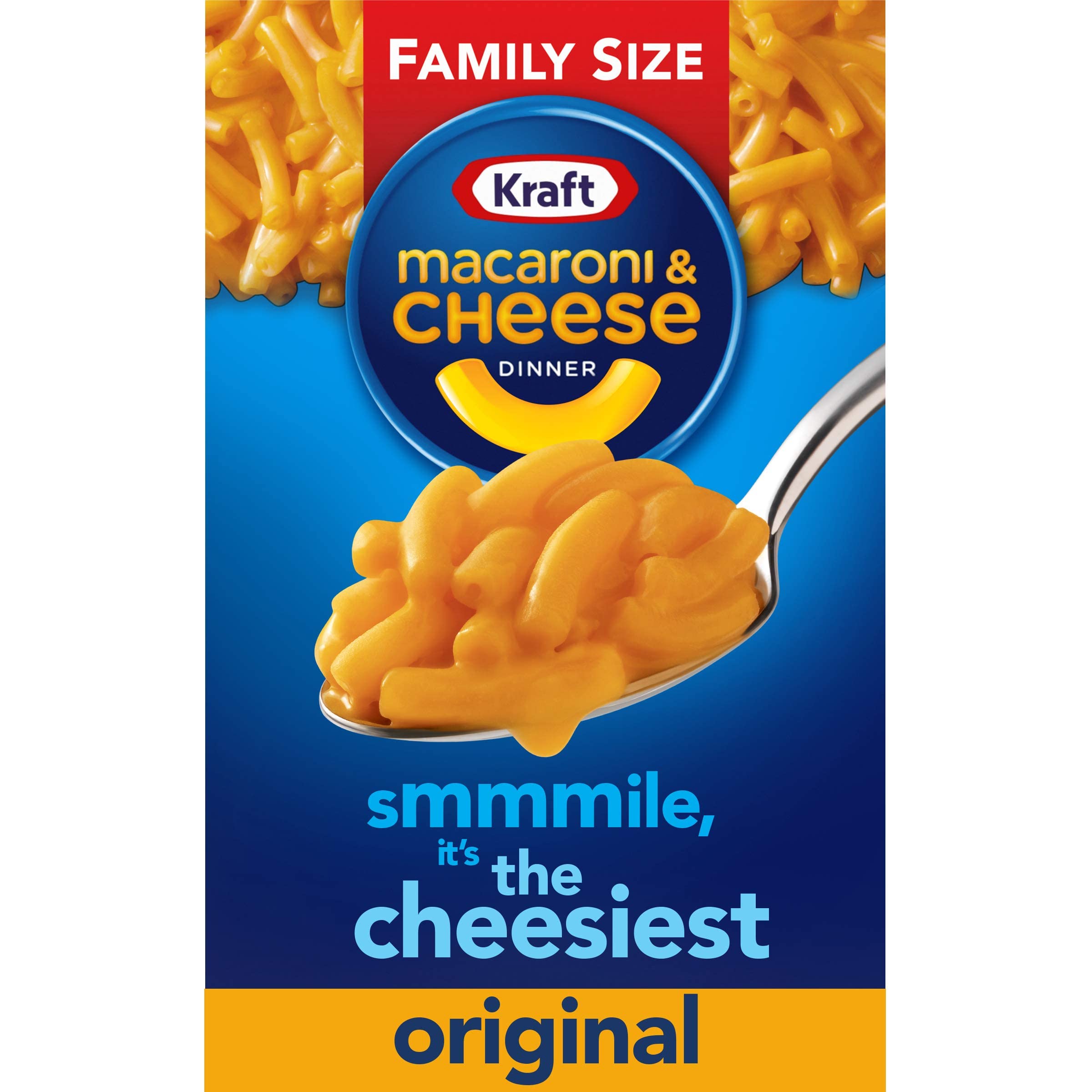 14.5-Oz. Kraft Original Macaroni & Cheese Family Size Dinner Box $1.55 ($0.11 / Oz.) w/ S&S + Free Shipping w/ Prime or on $35+