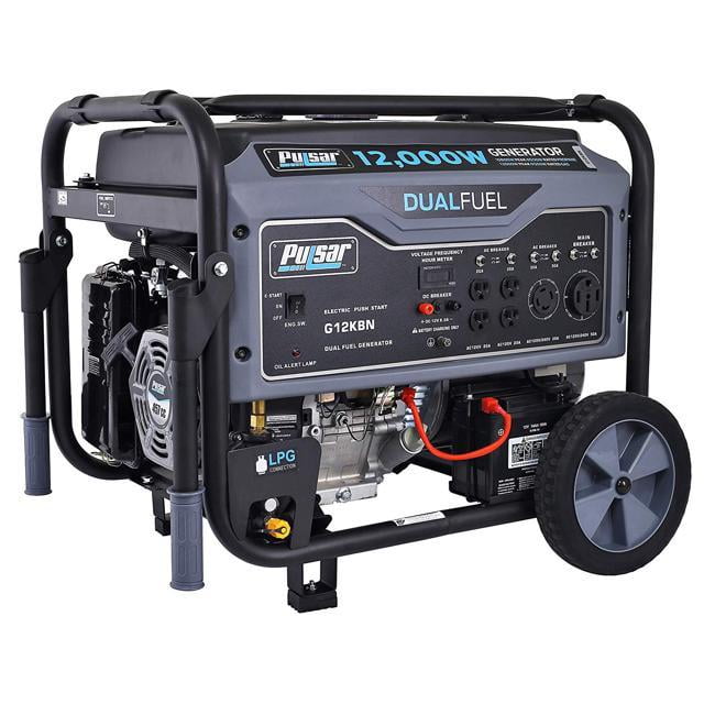 Pulsar 12,000W Dual Fuel Portable Generator w/ Electric Start $749 + Free Shipping