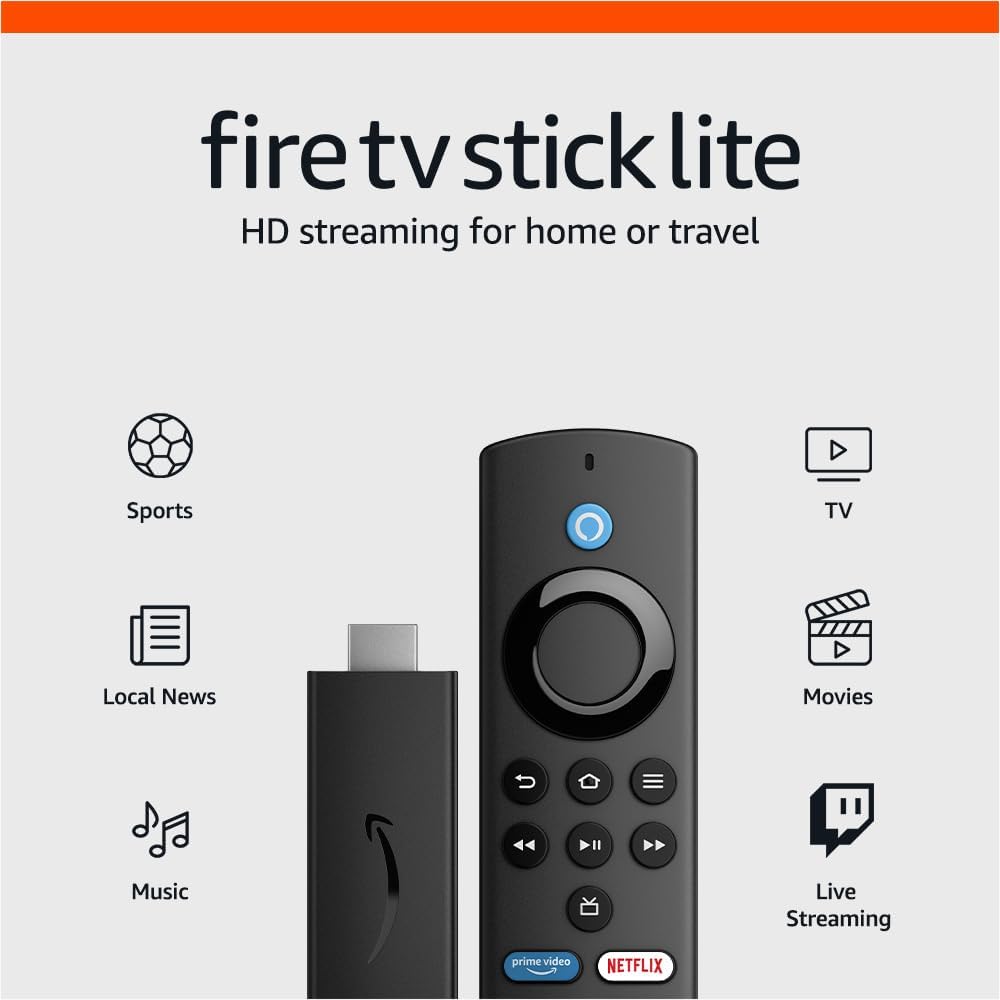 Amazon Fire TV Sticks + 6-Months MGM+: Stick Lite w/ Alexa Voice Remote Lite $16, Stick w/ Alexa Voice Remote $20 & More + Free Shipping w/ Prime or $35+ orders